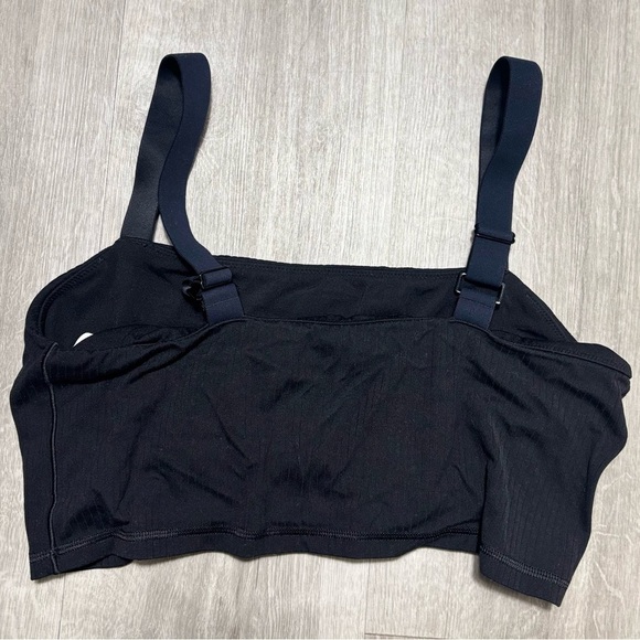 Aerie Black Women's Intimate Top - Picture 3 of 5